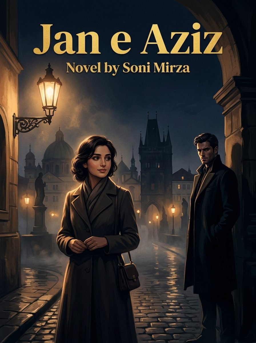 Jan e Aziz novel by Soni Mirza cover