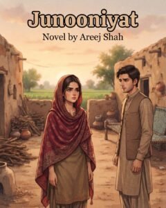 Junooniyat novel by Areej Shah cover