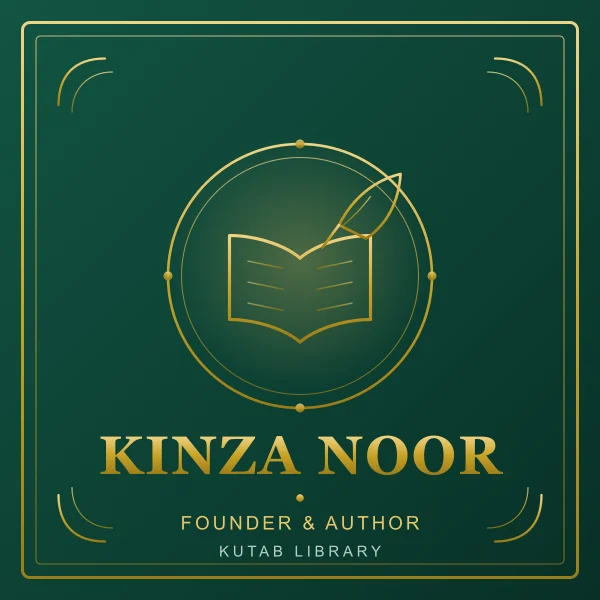 Kinza Noor, founder and Urdu novel author at Kutab Library