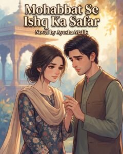 Mohabbat Se Ishq Ka Safar novel by Ayesha Malik cover