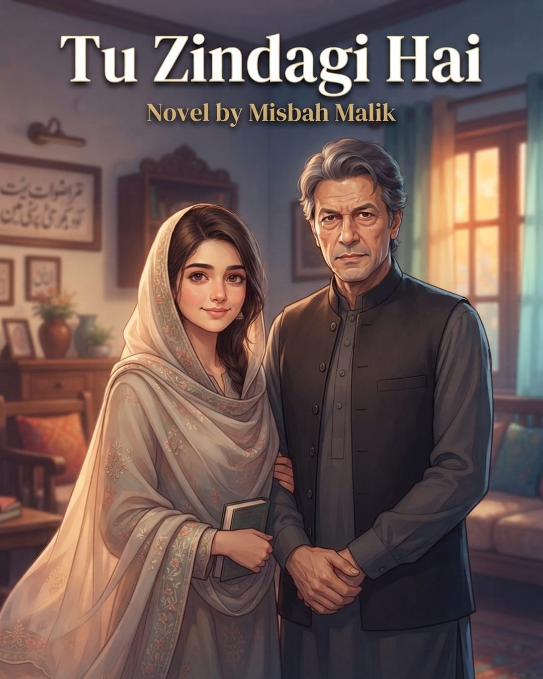 Tu Zindagi Hai novel by Misbah Malik cover