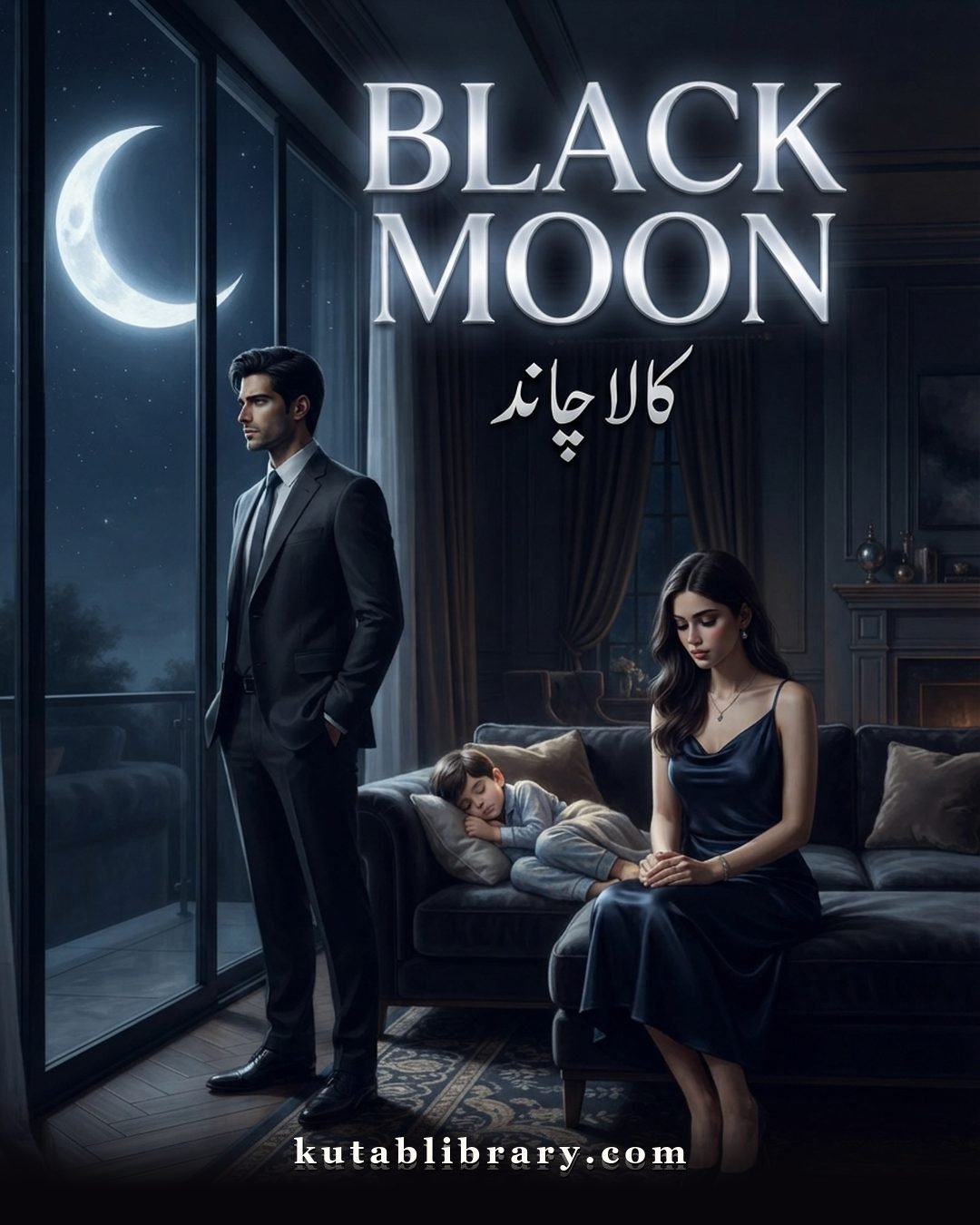Black Moon novel by Nisha Umar cover
